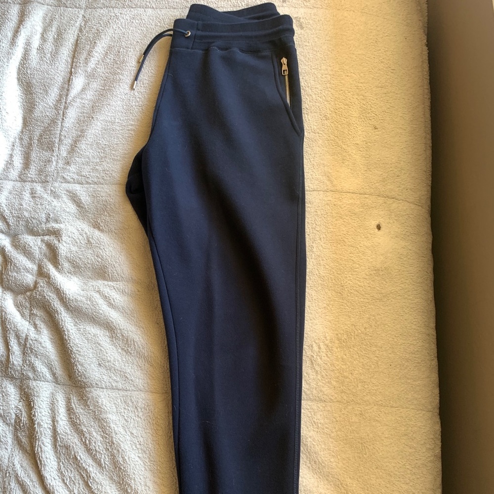 Louis Vuitton Navy Knit Sweatpants Joggers XL
